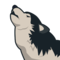 Wolf Face emoji on Emojidex